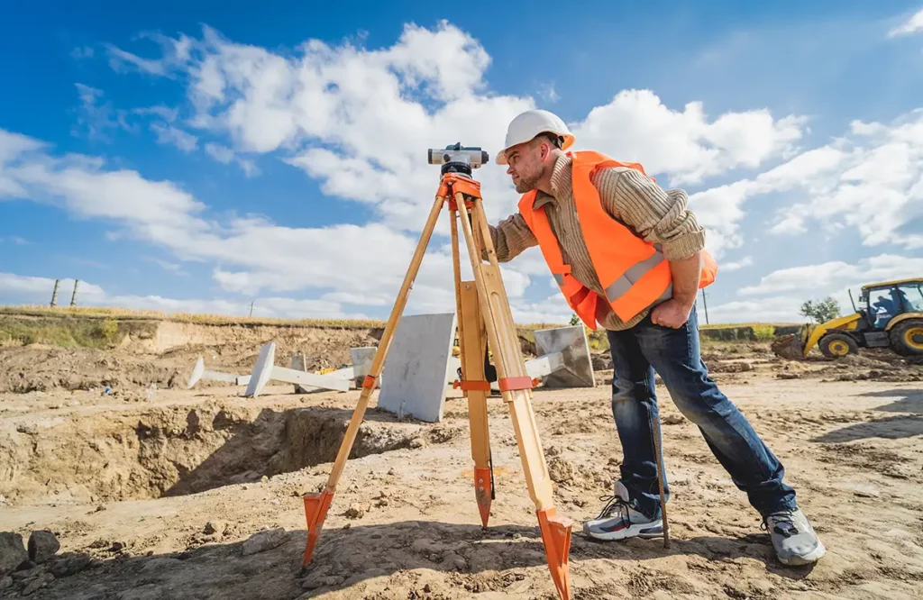 Géomètre relevés topographiques