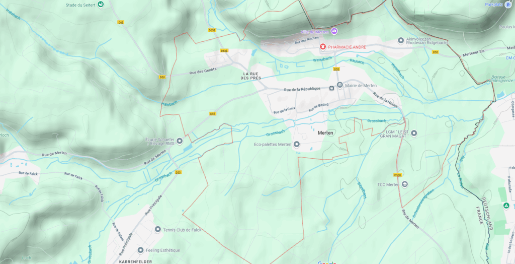 MERTEN, cours d'eau, GEOMEST